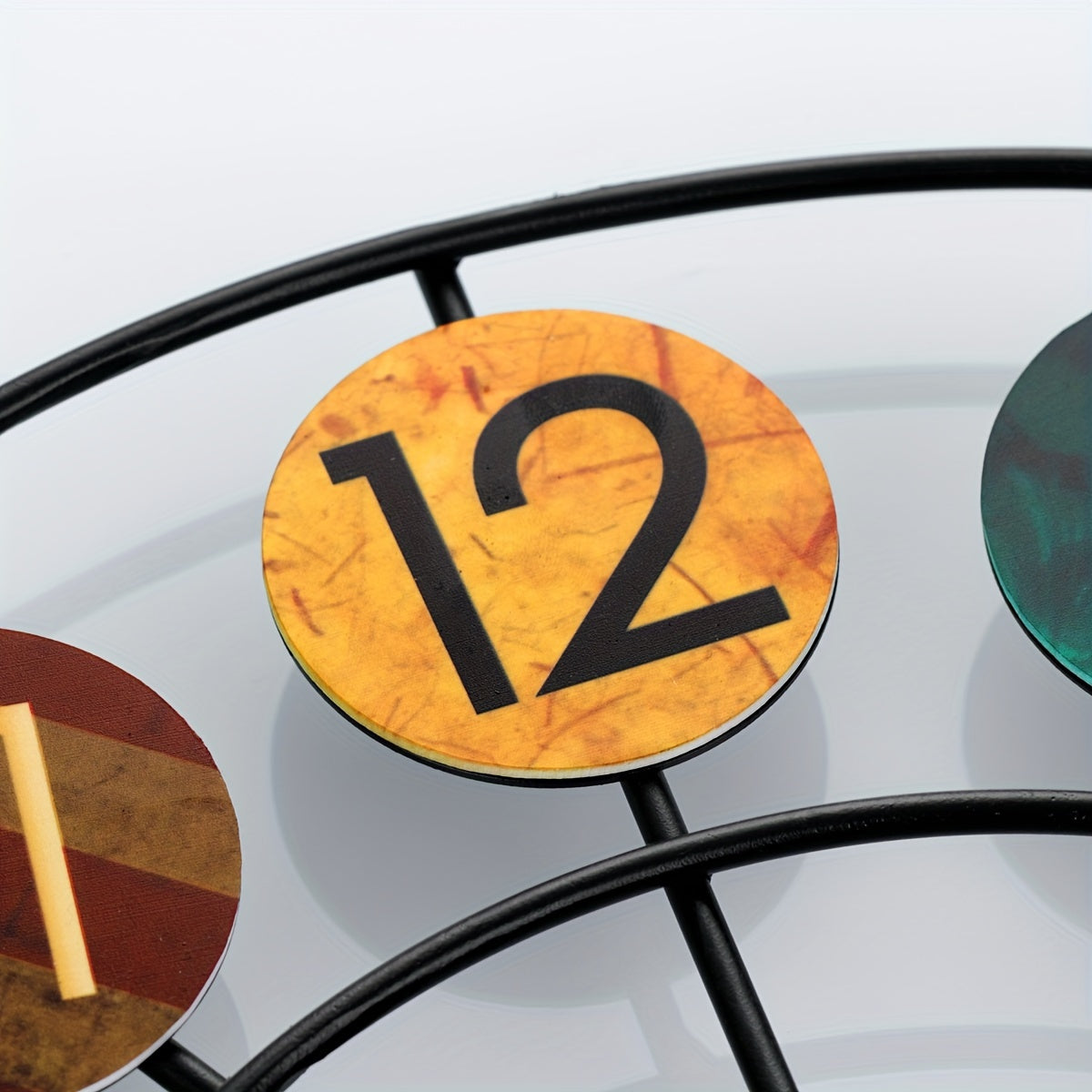 Horloge Murale | Romain Fer Vintage | Art Ancien | JärnTid