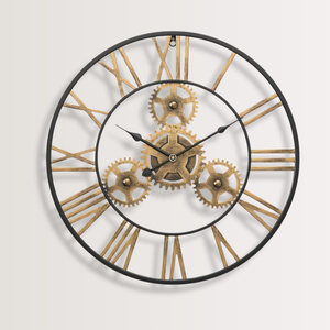Horloge Murale | Steampunk Grand Engrenage | Temps Machine | ÅngMask
