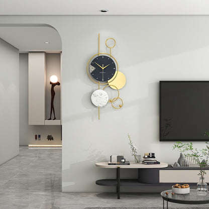 Horloge Murale | Or Design Unique | Forme Unique | GuldSti