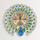 Horloge Murale | Design Paon Majestueux | Zarek