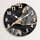Horloge Murale | Effet Marbre Naturel Élégant | Marbre Élégant | Owen