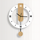 Horloge Murale | Romaine Acrylique Bois Noble | Bois Noble Romaine | Sora