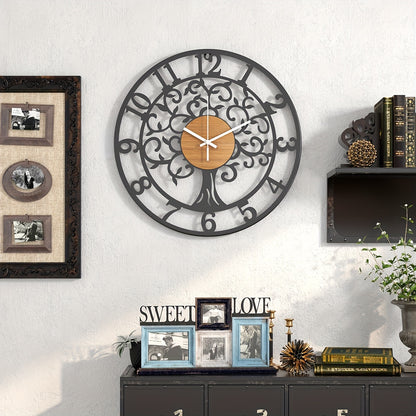 Horloge Murale | Décor Fleur Élégant | Design Fleuri | BlomKlo