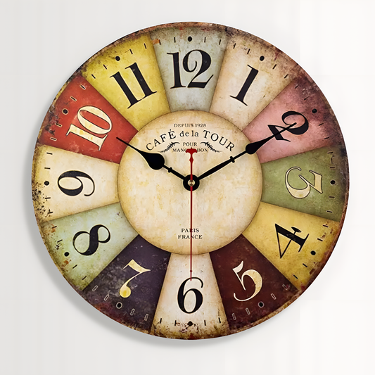 Horloge Murale | Style Ferme Rustique | Rustique Ferme | Tate