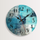 Horloge Murale | Bois Vibrant Décoratif | Bois Coloré | Faro