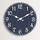 Horloge Murale | Bois Bleu Texturé | Texturé Bois | Björk