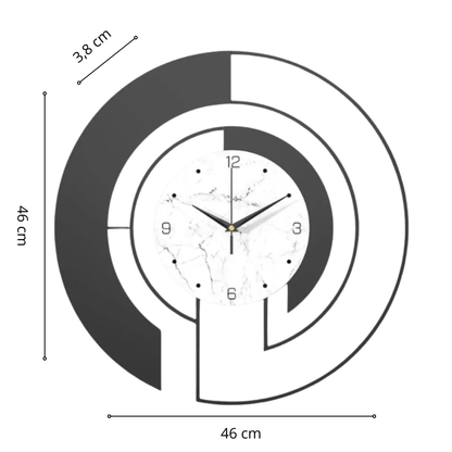 Horloge Murale | Luxe Métal Précieux | Métal Luxe | Vega