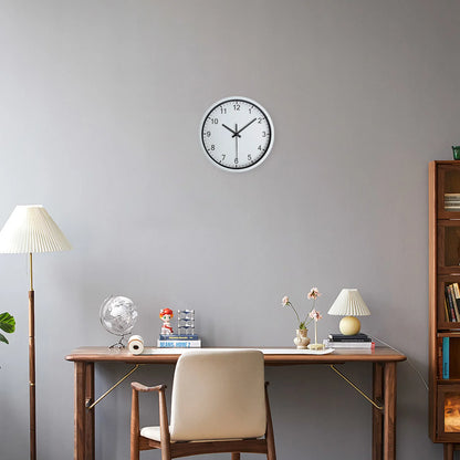 Horloge Murale | Blanche Épurée | Pur Style | Lys