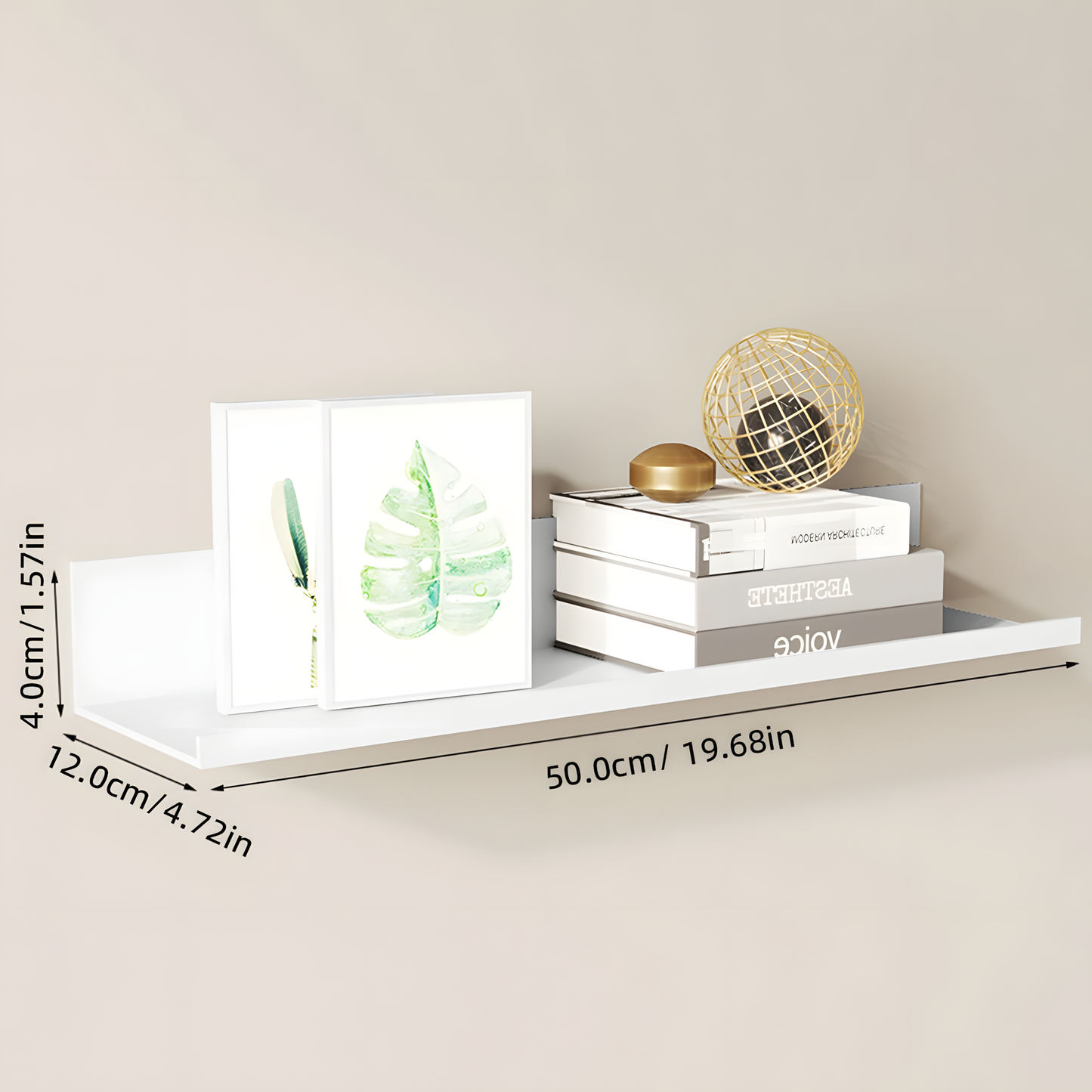 Étagère Murale l Flottante Rangement & Organisateur l Lowa