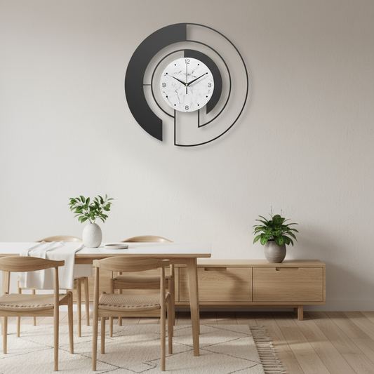 Horloge Murale | Luxe Métal Précieux | Métal Luxe | Vega