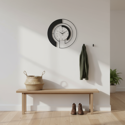 Horloge Murale | Luxe Métal Précieux | Métal Luxe | Vega