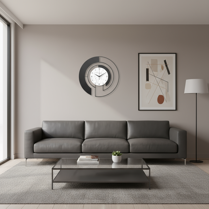 Horloge Murale | Luxe Métal Précieux | Métal Luxe | Vega